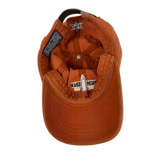 Surf Gear snapback ball cap Burnt Orange - Picture 7 of 7